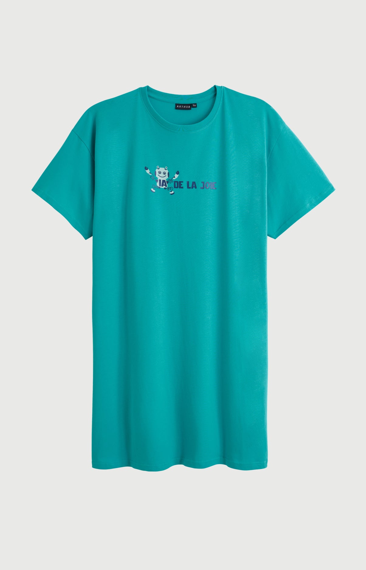 arthur-bob-ia-de-la-joie-maxi-tee-shirt-jade image 3
