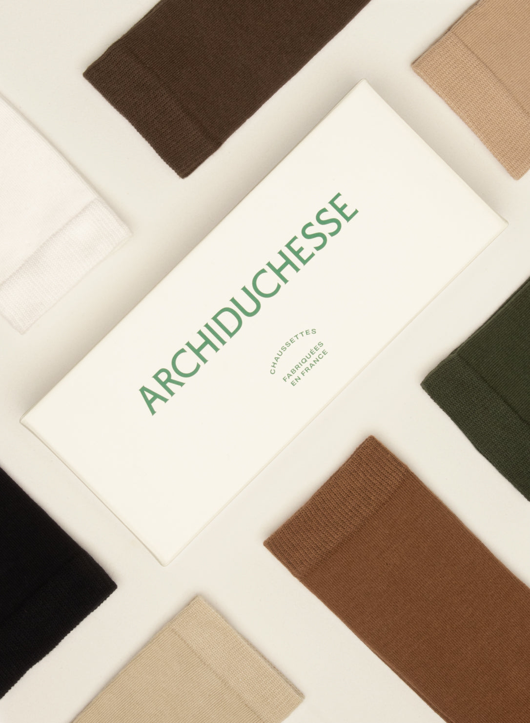 archiduchesse-de-ville-semainier-chaussettes-coton-36-41-classique image 2