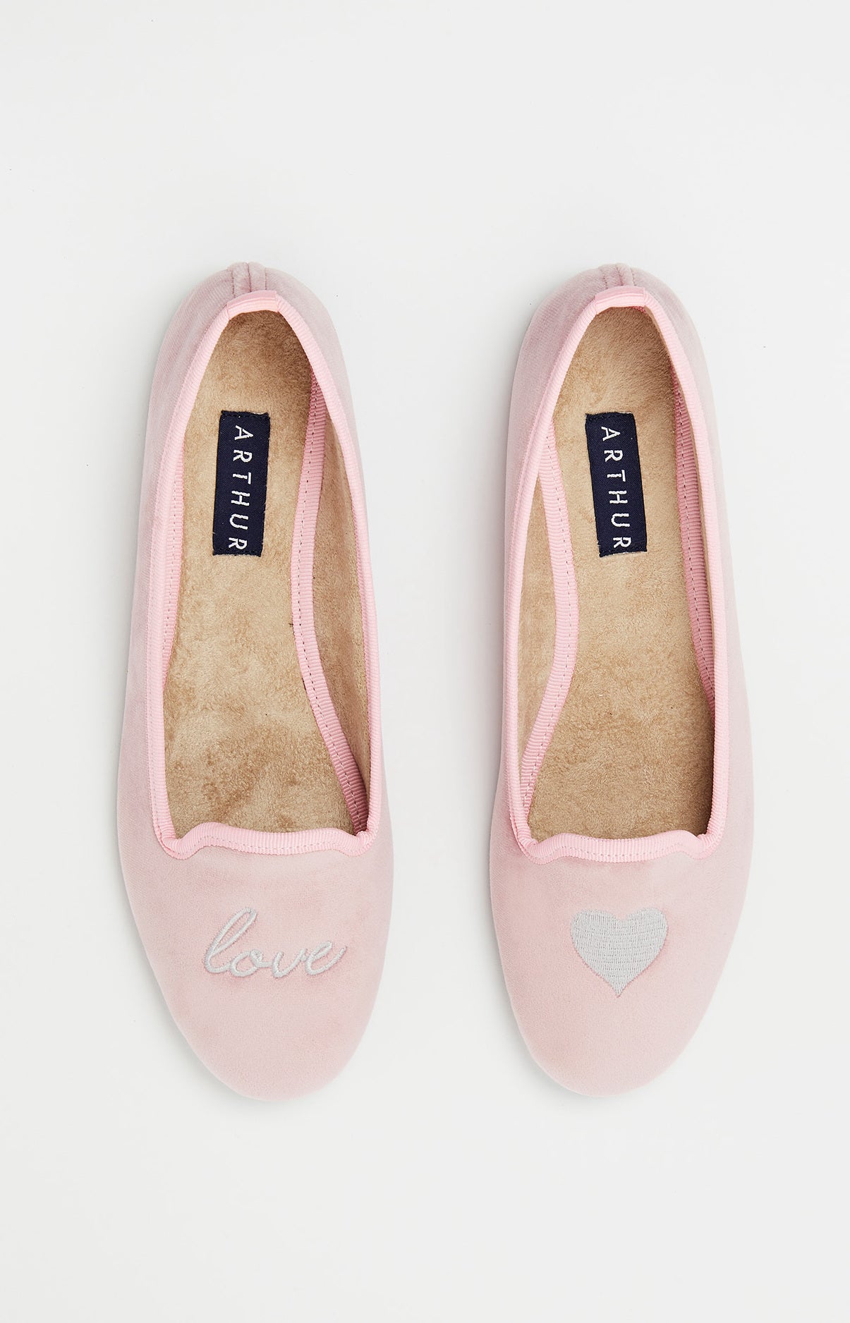 arthur-bob-rose-ballerines-unies-rose-38 image 2