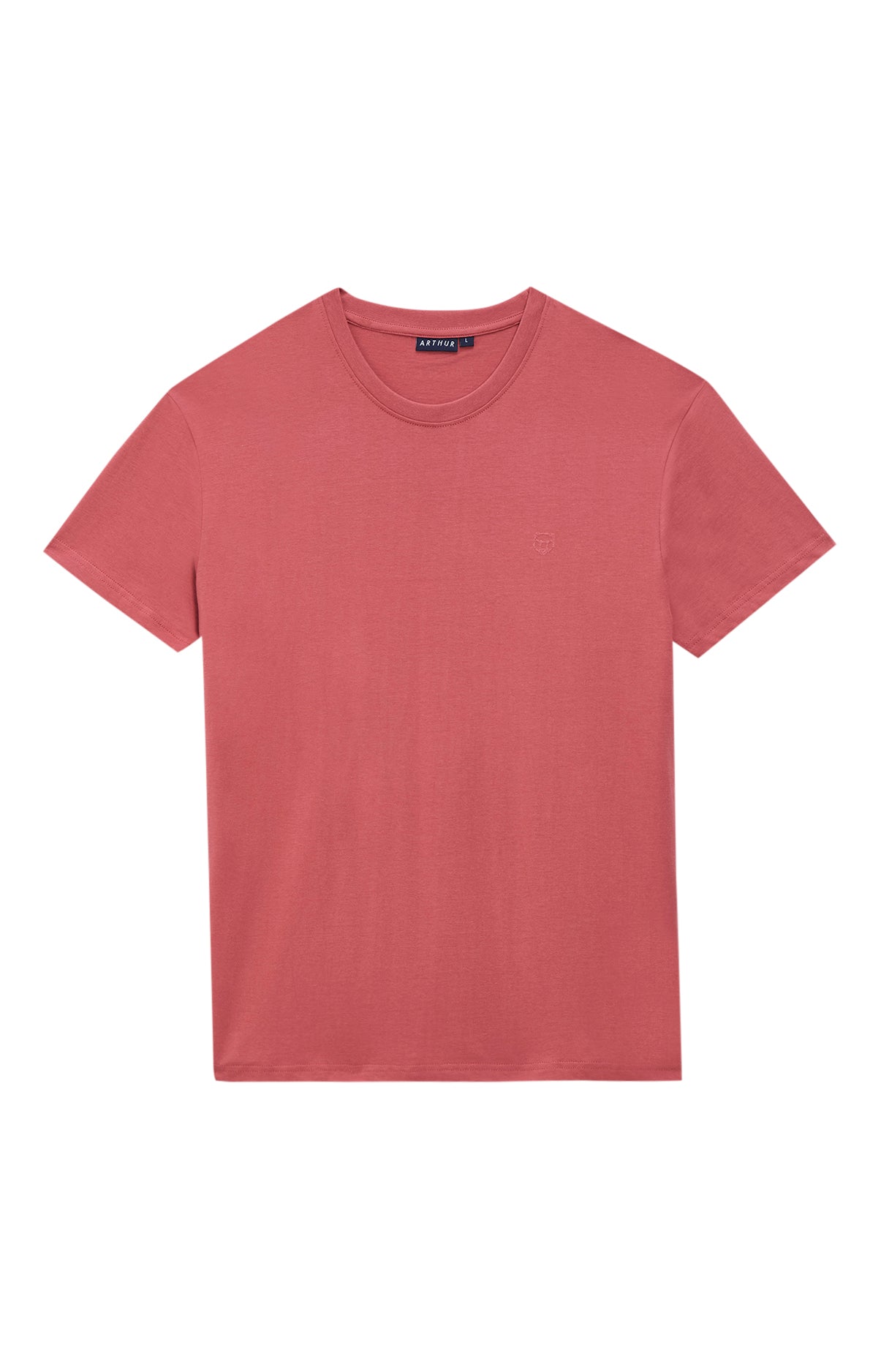 arthur-bob-terracotta-tee-shirt-homme-coton-bio image 3