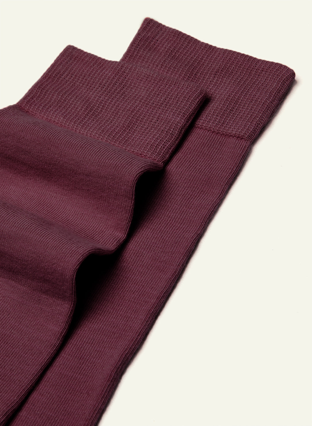 archiduchesse-de-ville-brigitte-chaussettes-bordeaux-coton image 3