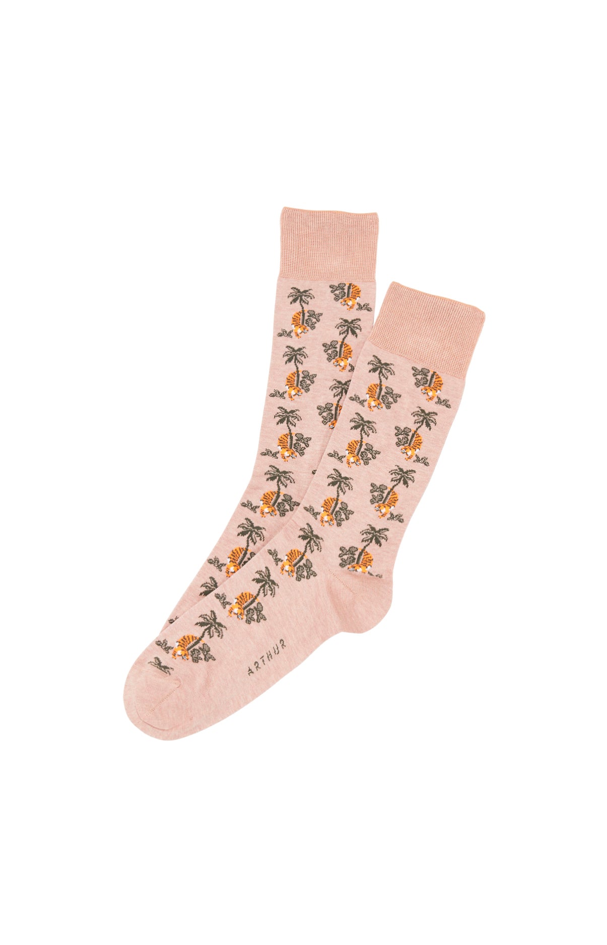 arthur-bob-chaussettes-fauve-qui-peut-beige-42-45-coton image 1