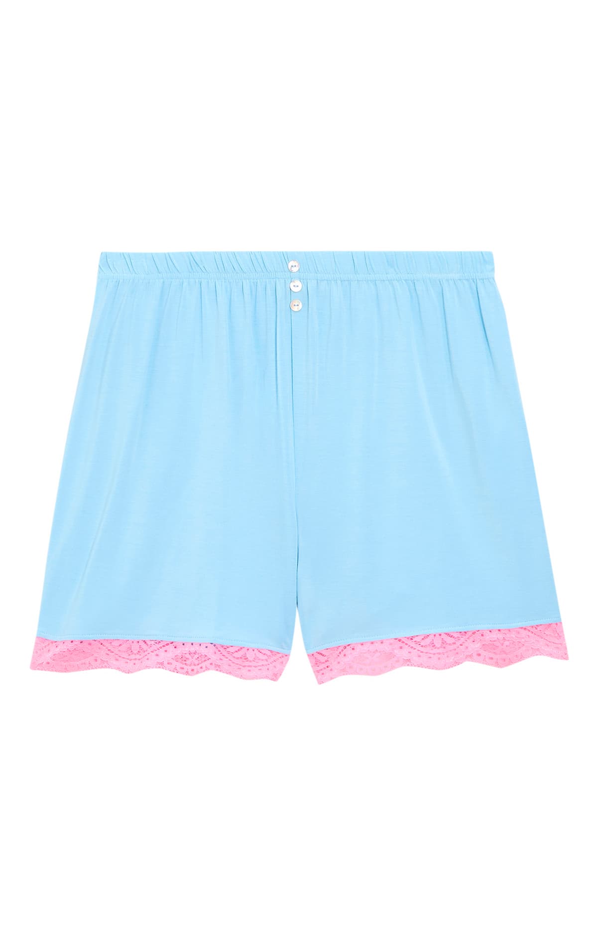 arthur-bob-short-modal-lagon-turquoise-dentelle image 3
