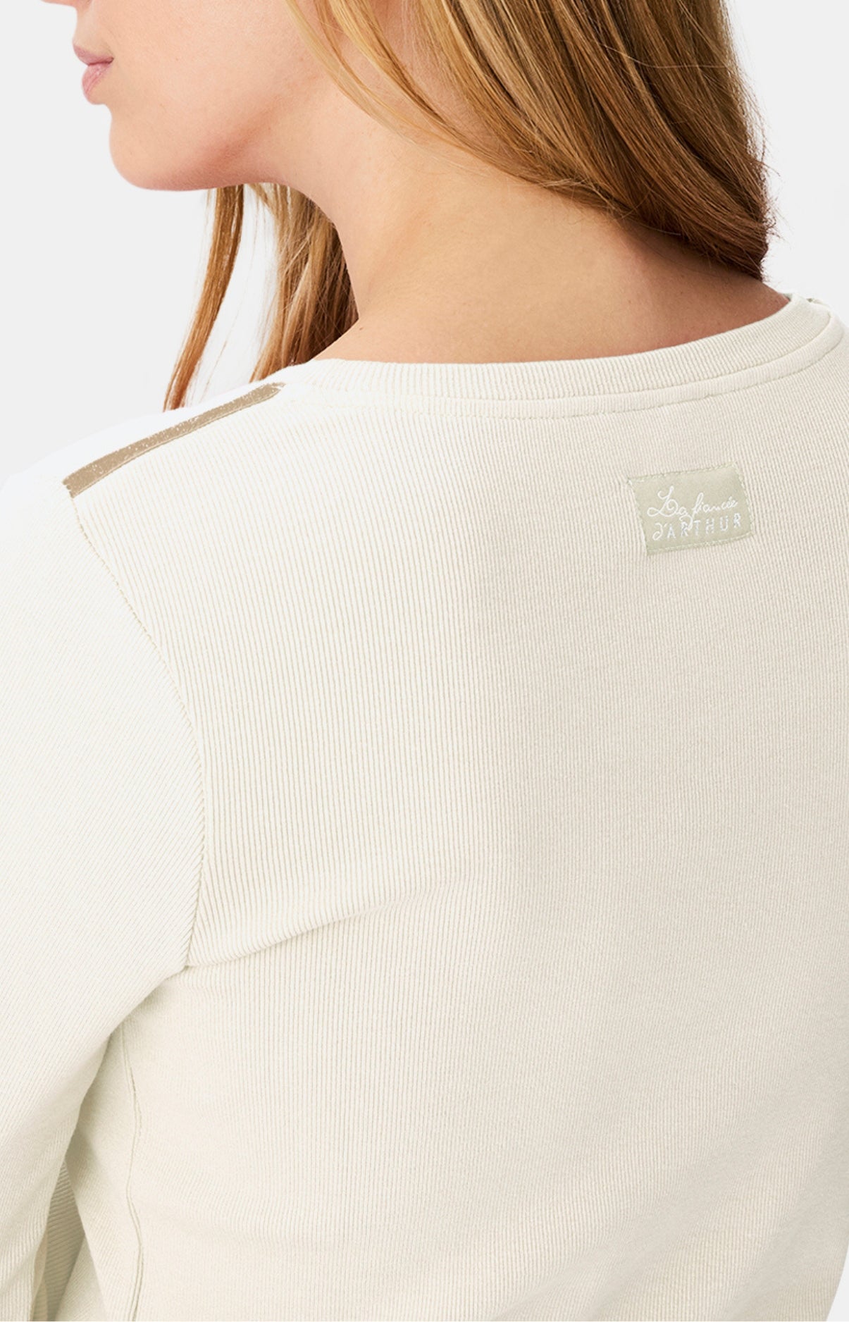 arthur-bob-tee-shirt-manches-longues-cr-me-ivoire-femme image 6