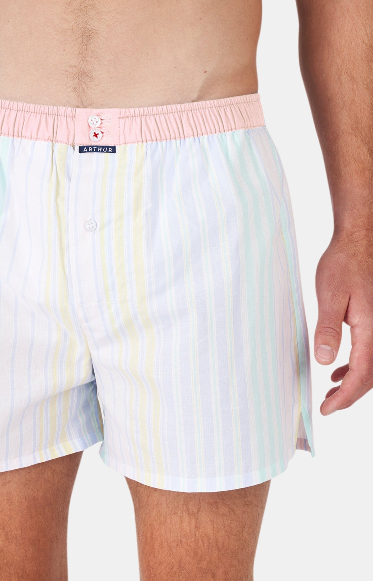 arthur-le-club-n-1093-cale-on-suspensoir-multicolore-coton-bio image 2