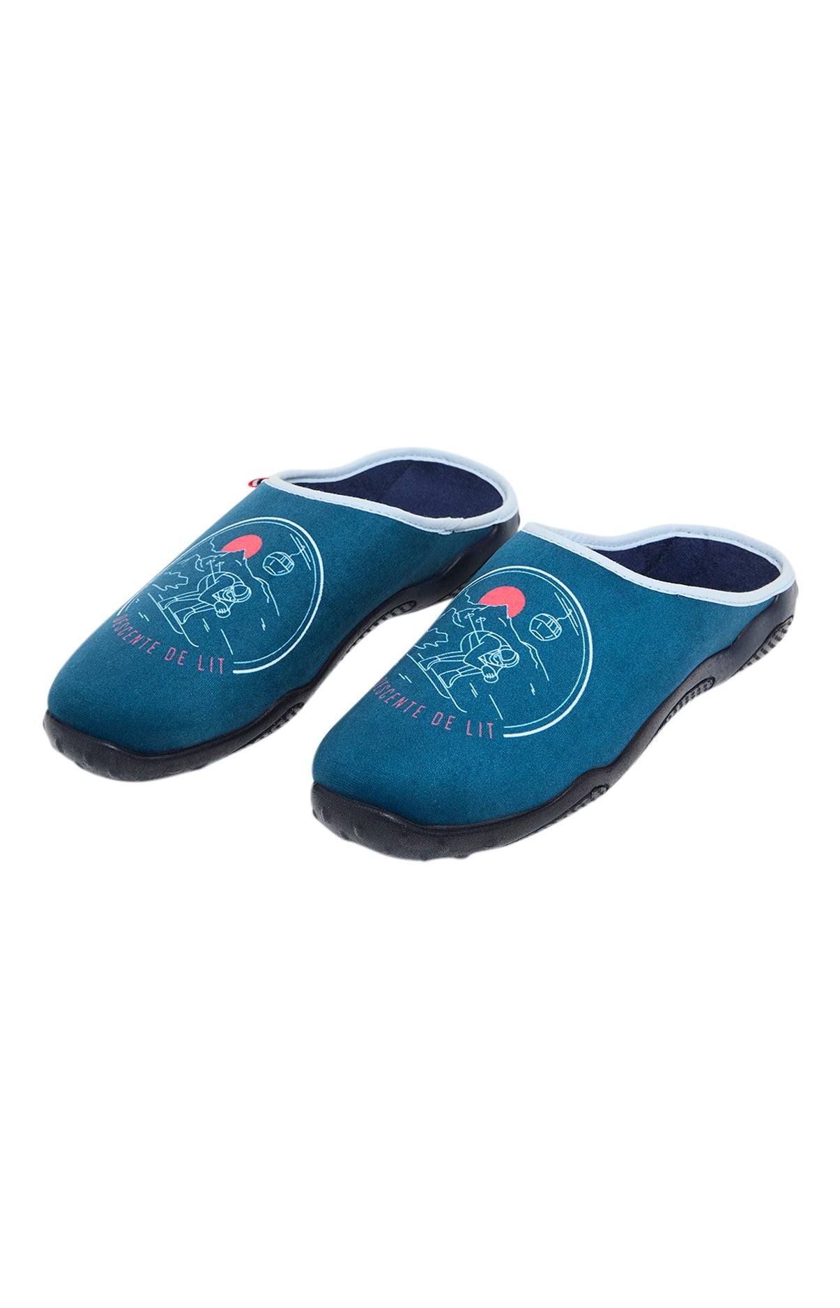 arthur-bob-mules-homme-marine-velours-made-in-france image 2