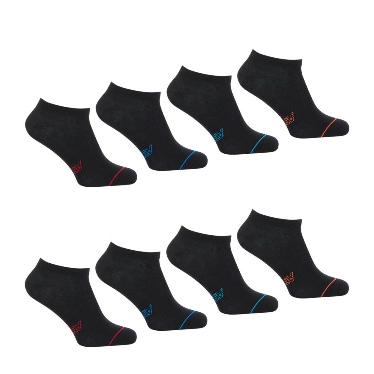 athena-ecopack-socquettes-homme-blanc-39-42-lot-8-paires-coton image 4