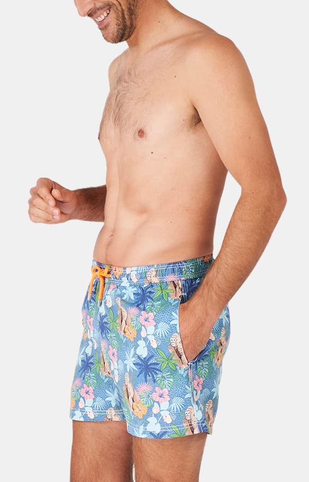 arthur-bob-jungle-short-de-bain-homme-denim-recycl image 4