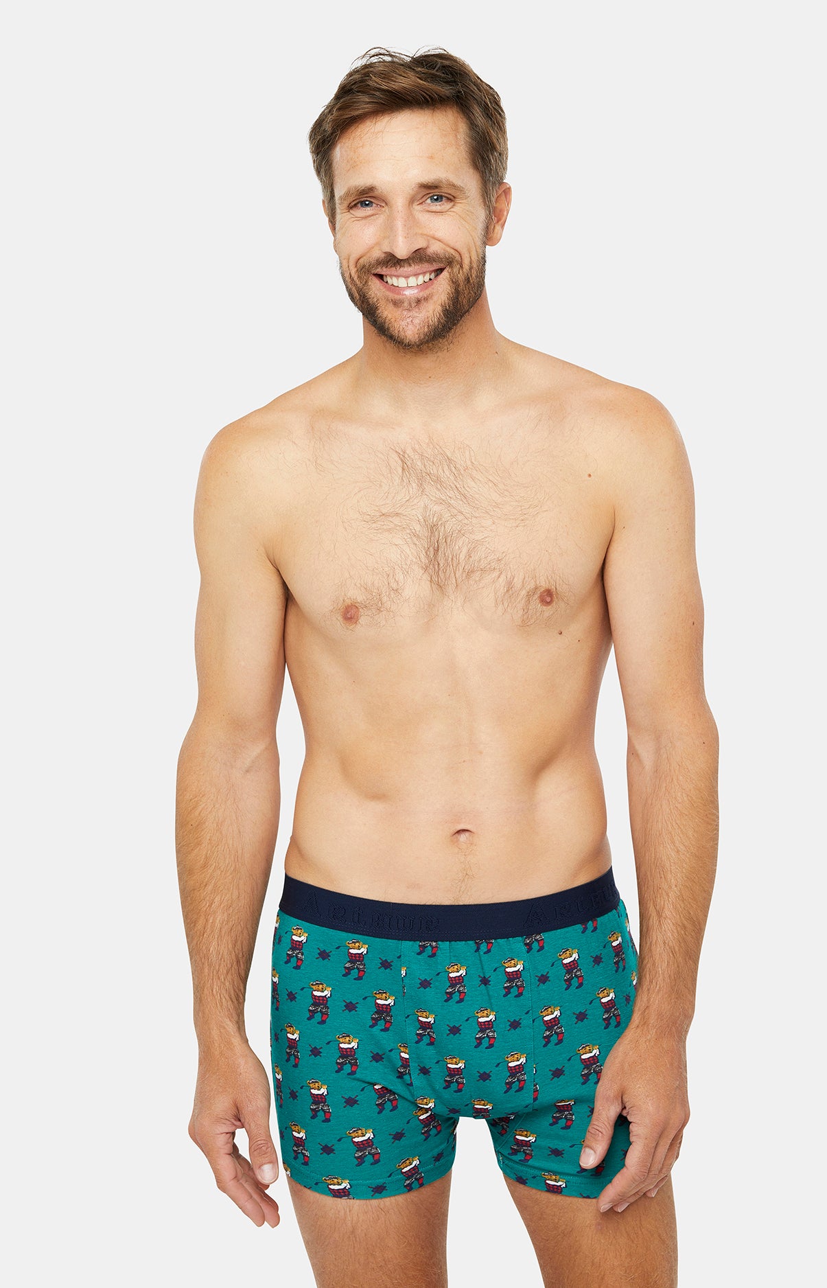 arthur-bob-boxer-ted-wood-coton-sapin image 1