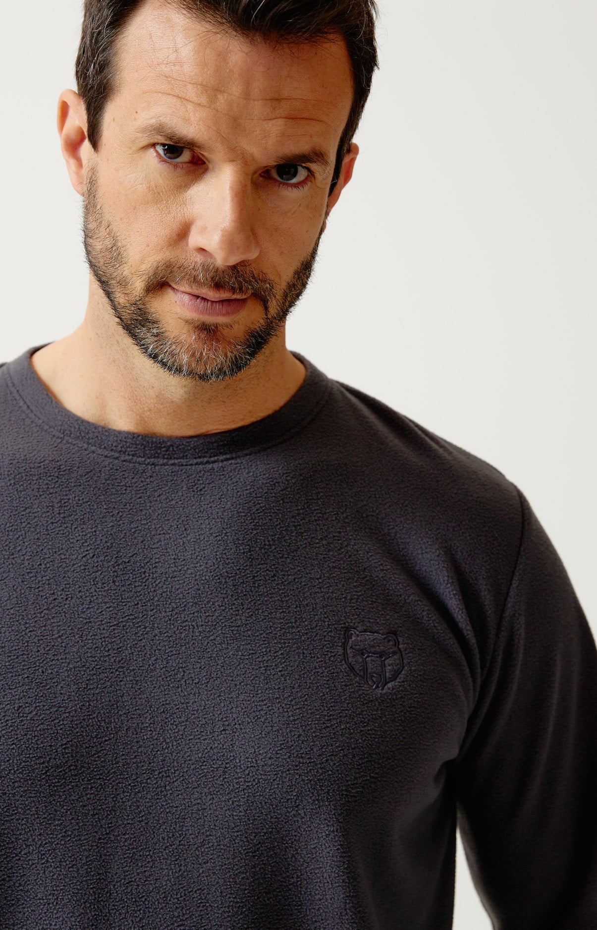 arthur-bob-carol-pyjama-polaire-homme-ebony-carreaux image 2