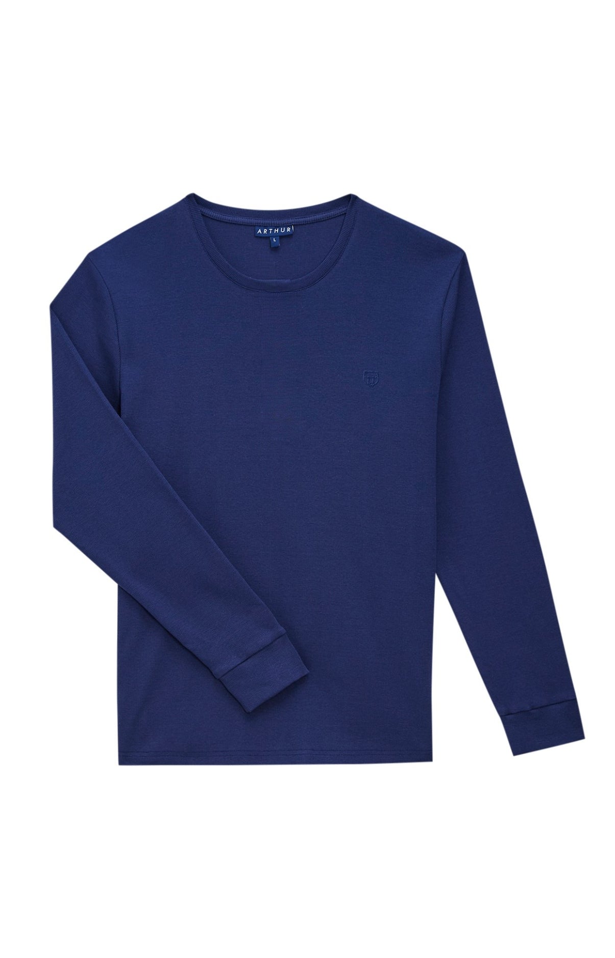 arthur-bob-abysse-tee-shirt-homme-marine-manches-longues image 3