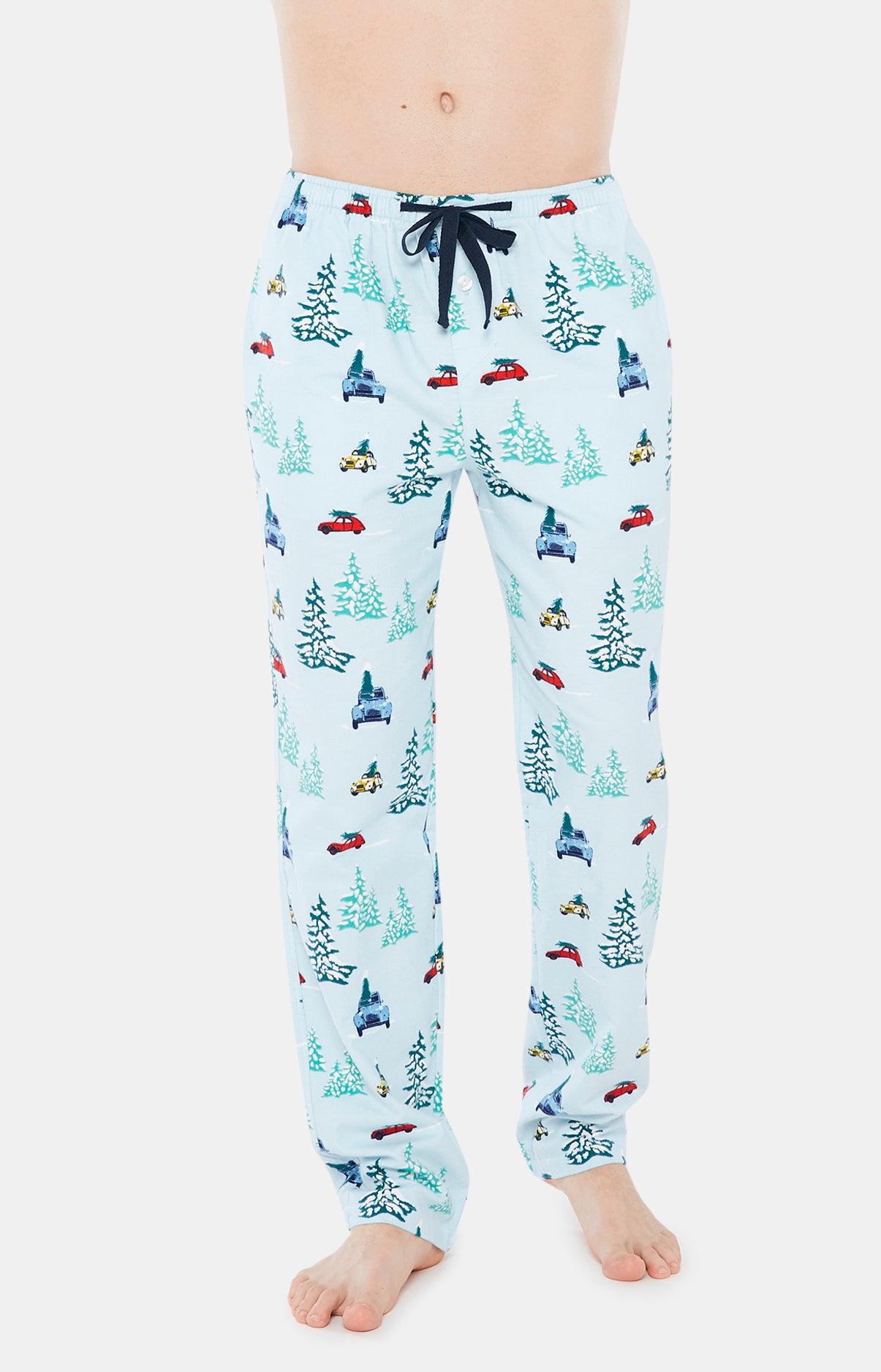 arthur-2cv-pilou-pyjama-boutonn-homme-glace image 4