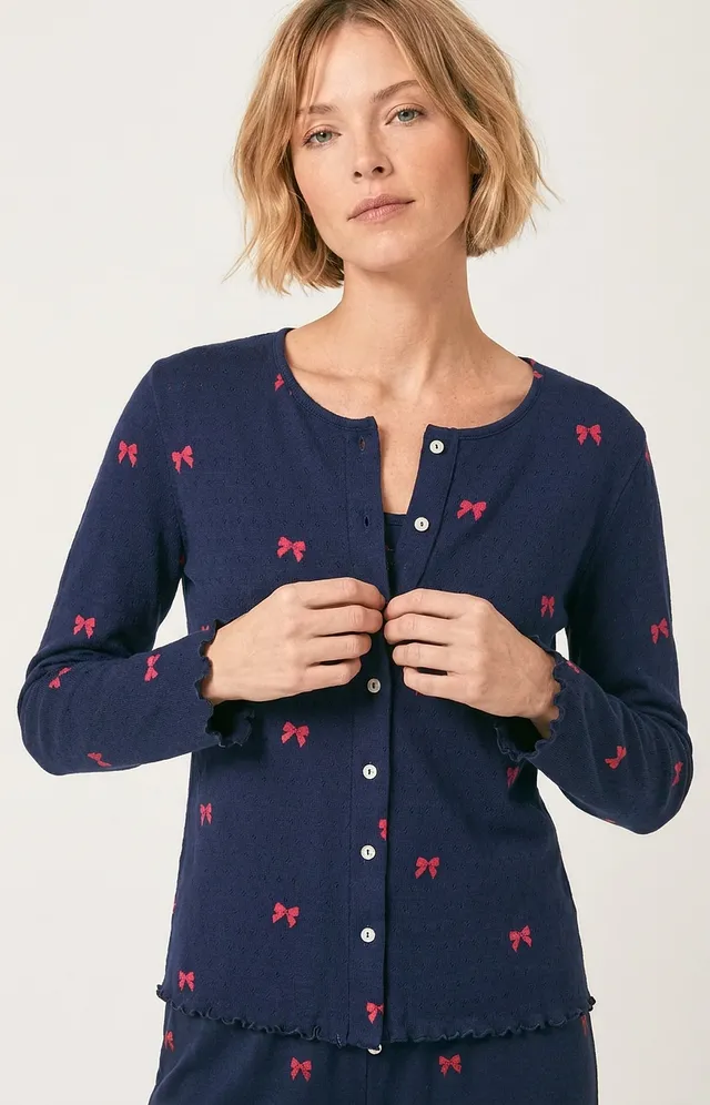 arthur-bob-rosie-set-pyjama-femme-marine-pointelle-bio image 1
