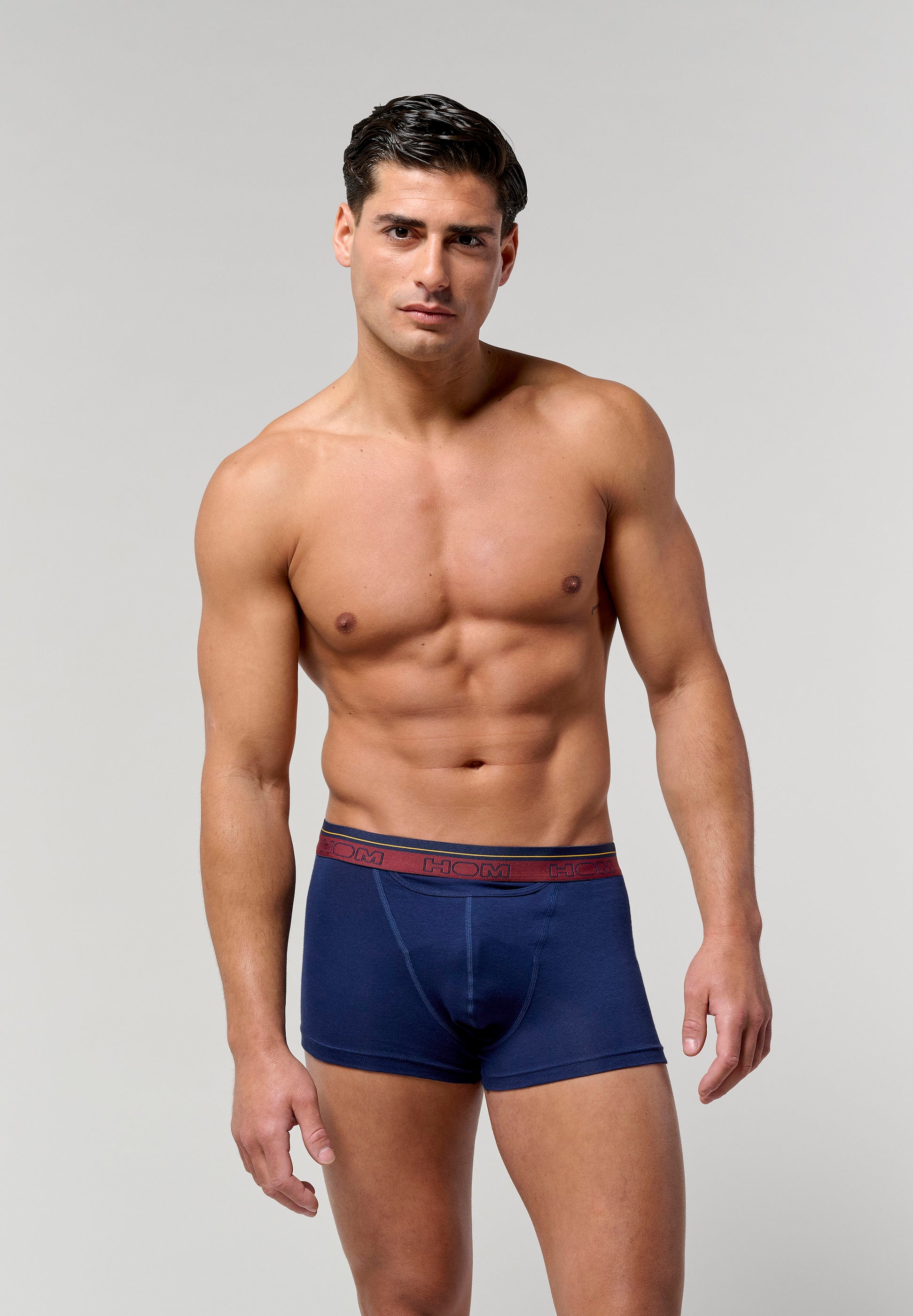 hom-ho1-tiago-boxer-brief-homme-m-lot-3-marine-coton image 2