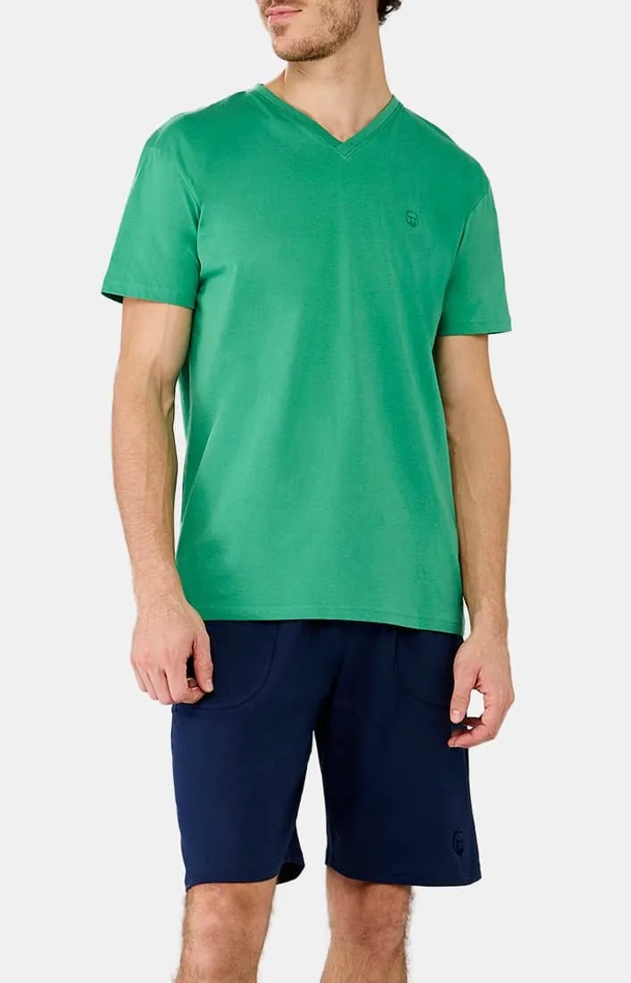 arthur-bob-short-coton-bio-marine-homewear image 1