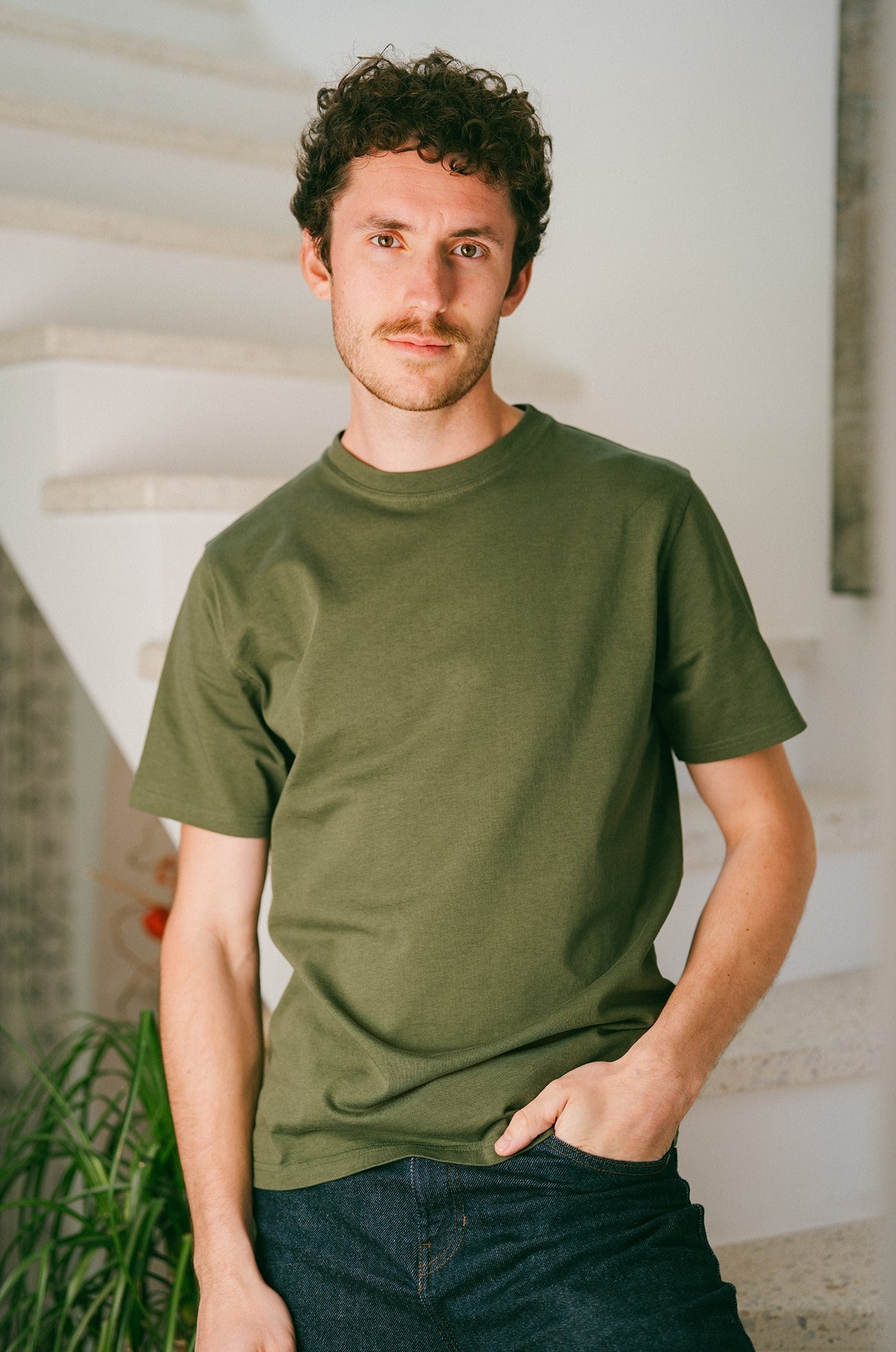 p-trone-t-shirt-coupe-droite-homme-coton-bio-260g-v2 image 2