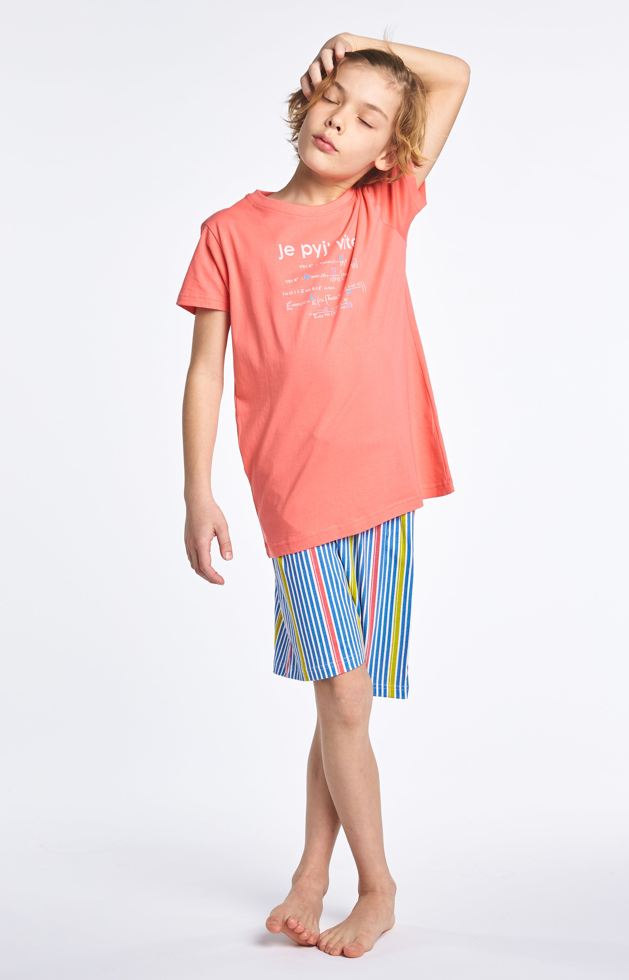 arthur-bob-pyj-vite-pyjashort-enfant-coton-bio-multicolore image 5
