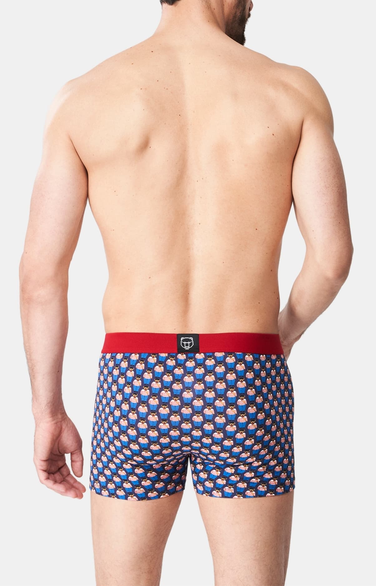 arthur-bob-teddy-in-paris-boxer-coton-bio-marine-homme image 5