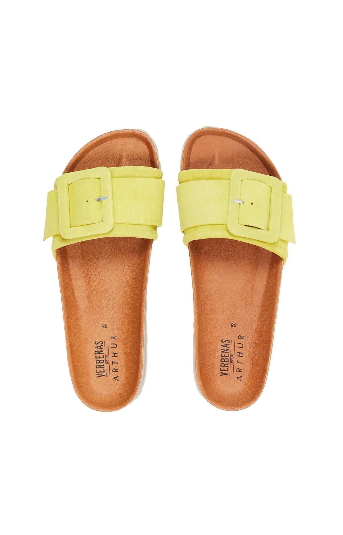 arthur-bob-citron-sandales-femme-cuir-citron image 3