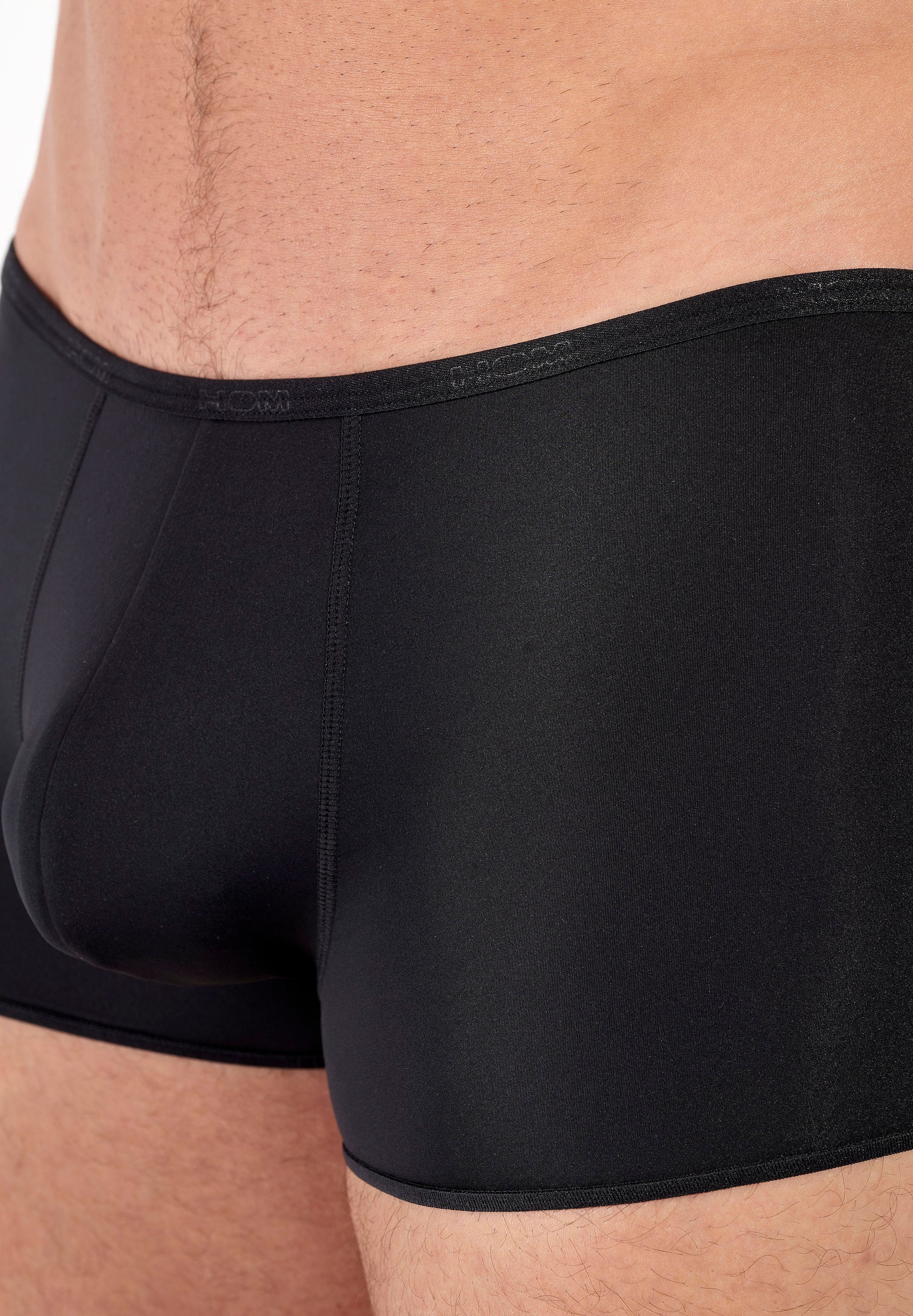 hom-plumes-trunk-boxer-homme-noir-microfibre image 5