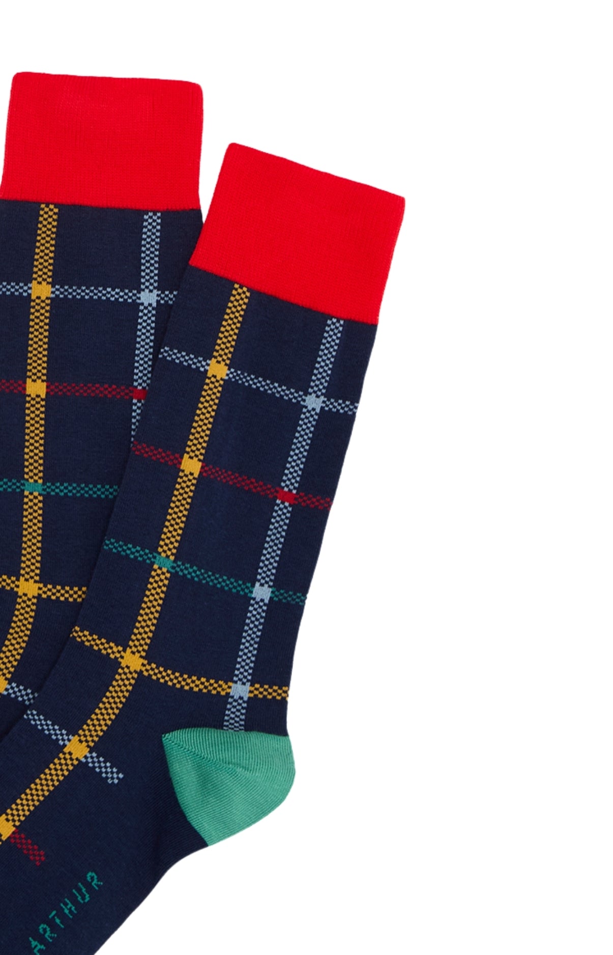 arthur-bob-chaussettes-coton-cleveland-marine-homme-40-46 image 2