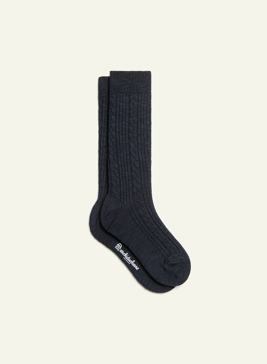 archiduchesse-cocooning-d-hiver-chaussettes-chaudes-bleu-marine image 2