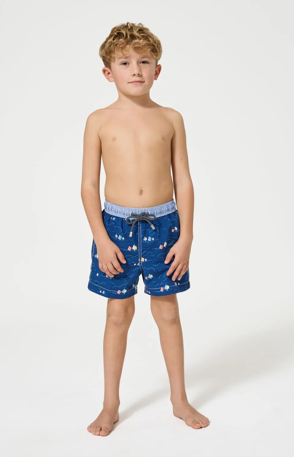 arthur-bob-short-de-bain-enfant-tranquill-t-marine-4a-16a image 1