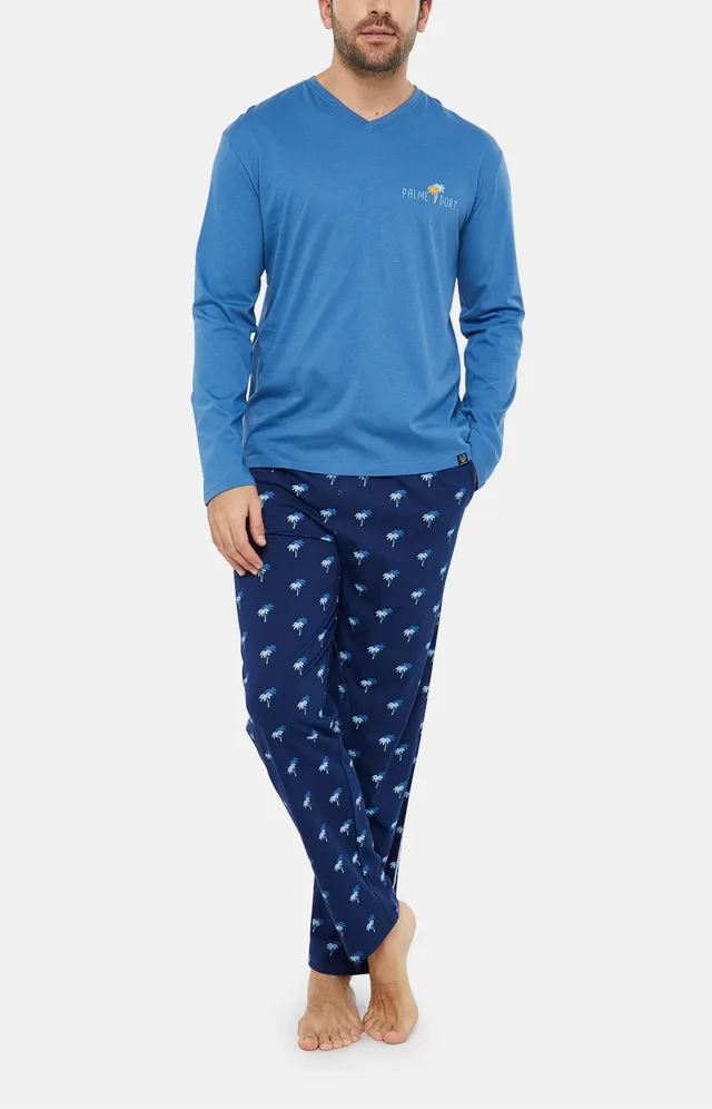 arthur-bob-palmier-pyjama-homme-multicolore-coton-bio image 1