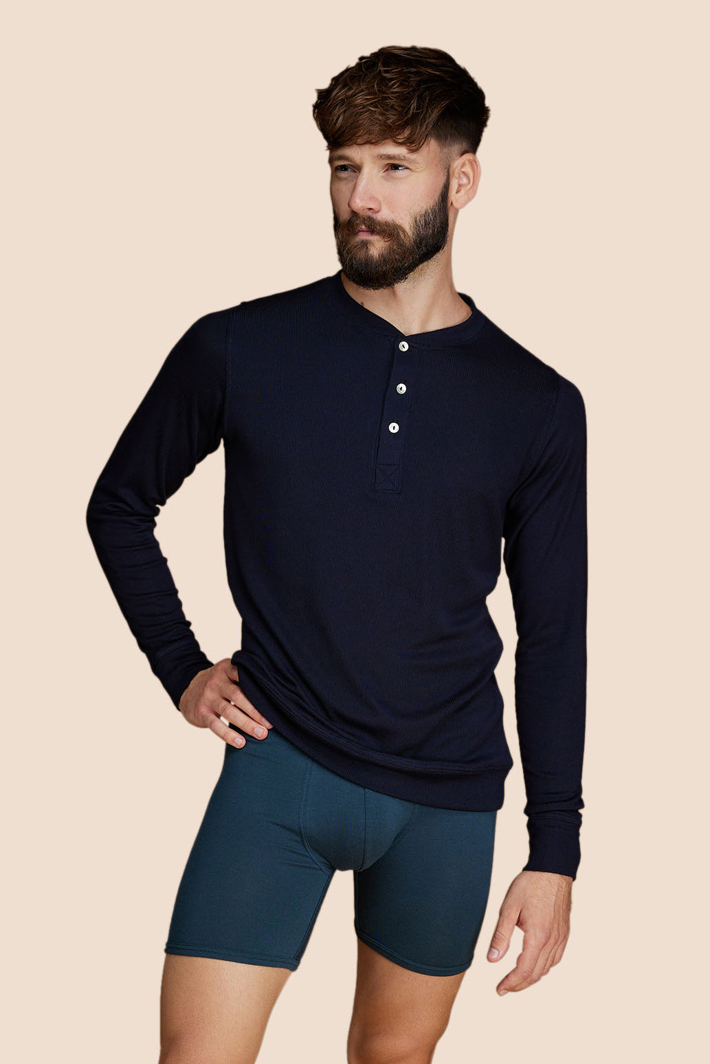 p-trone-henley-2e-g-n-ration-t-shirt-manches-longues-m-rinos image 4