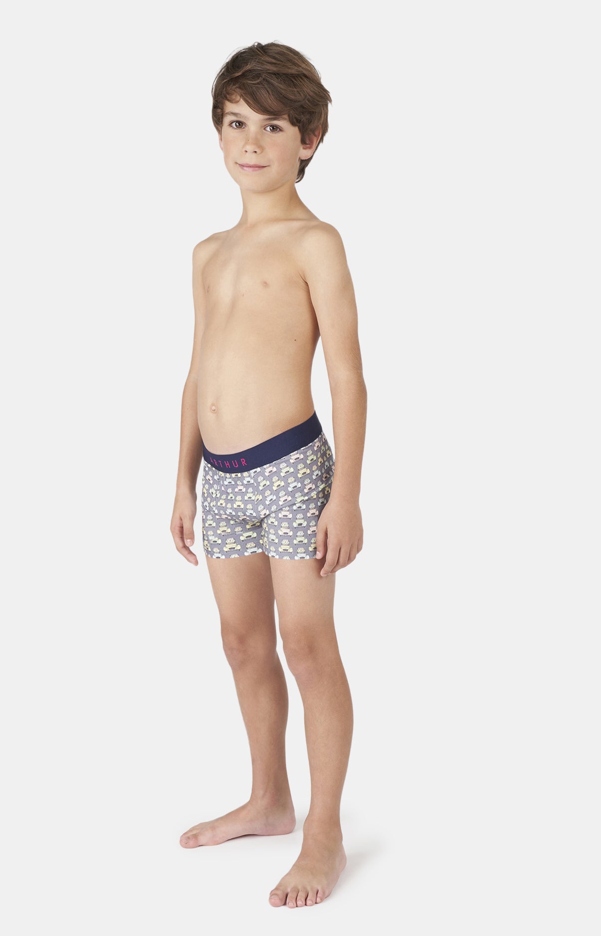 arthur-bob-2cv-boxer-enfant-multicolore-bio image 2