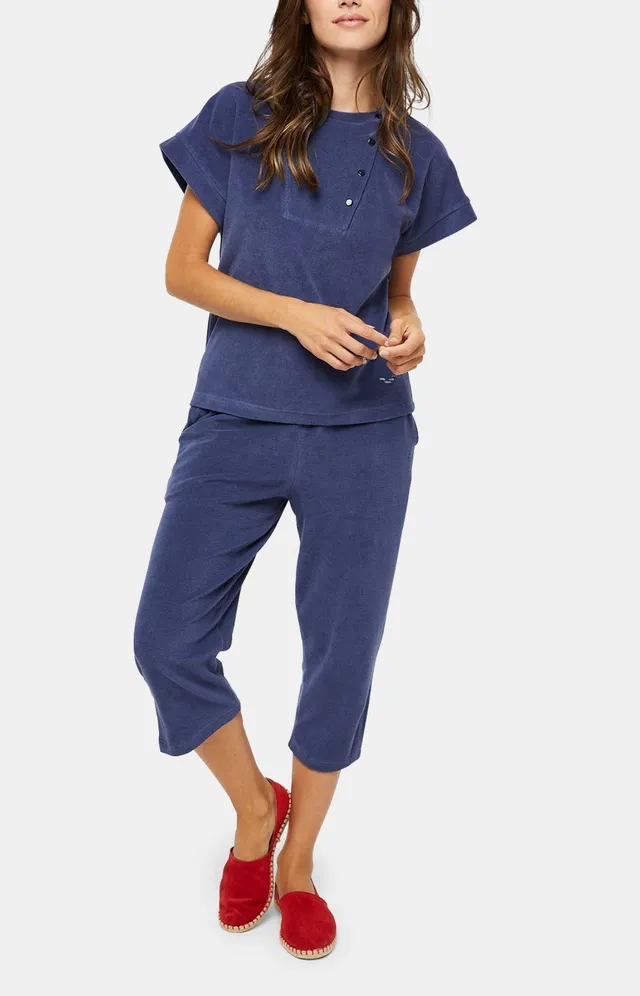 arthur-bob-tenue-baigneuse-femme-coton-marine image 1