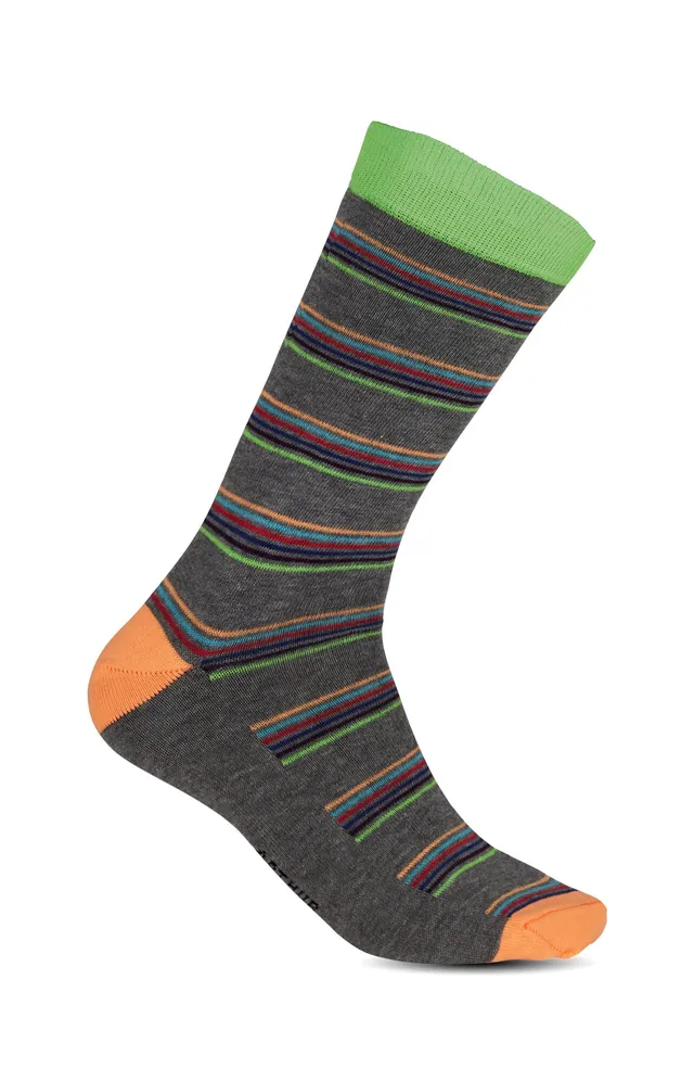 arthur-bob-chaussettes-ray-gris-39-45-chaussettes-coton image 1