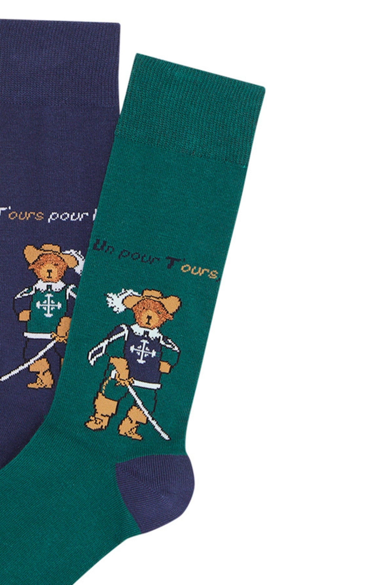 arthur-les-associ-s-chaussettes-mouquetaires-marine image 2