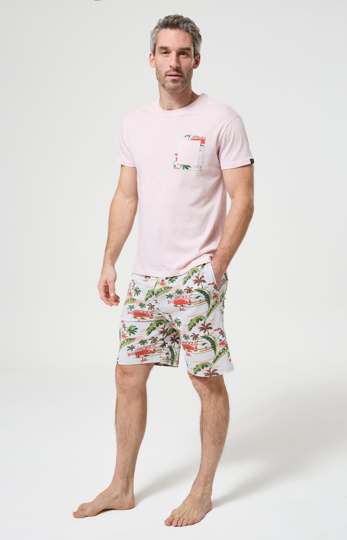 arthur-bob-pyjashort-van-life-homme-coton-bio-multicolore image 6