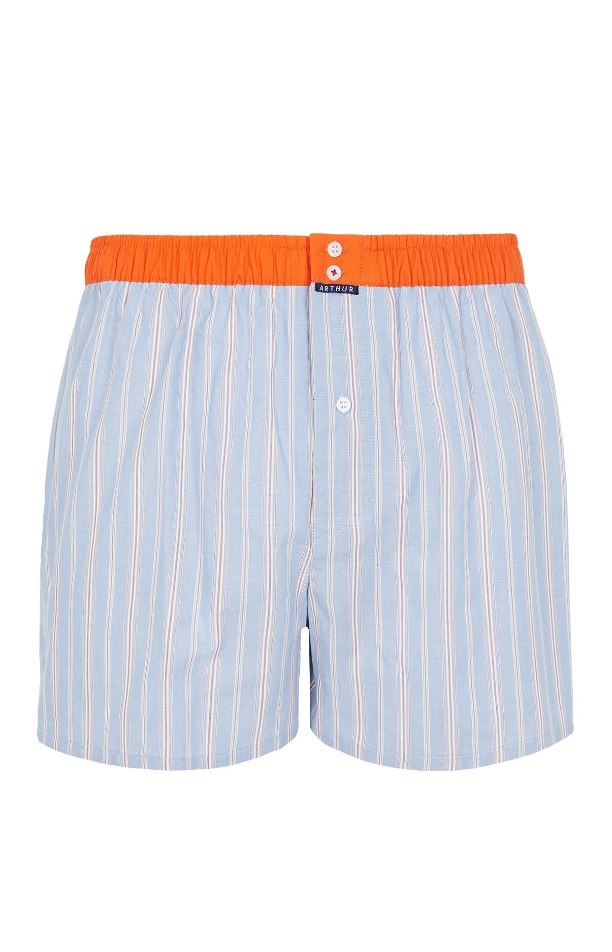 arthur-le-club-1062-cale-on-homme-bleu-coton-bio image 3
