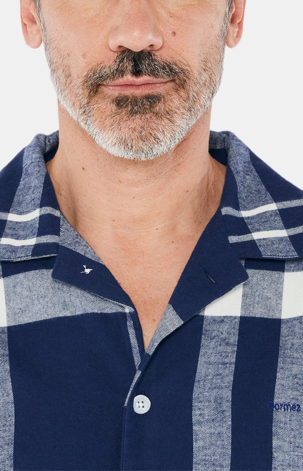 arthur-bob-big-carreaux-pyjama-homme-marine image 2