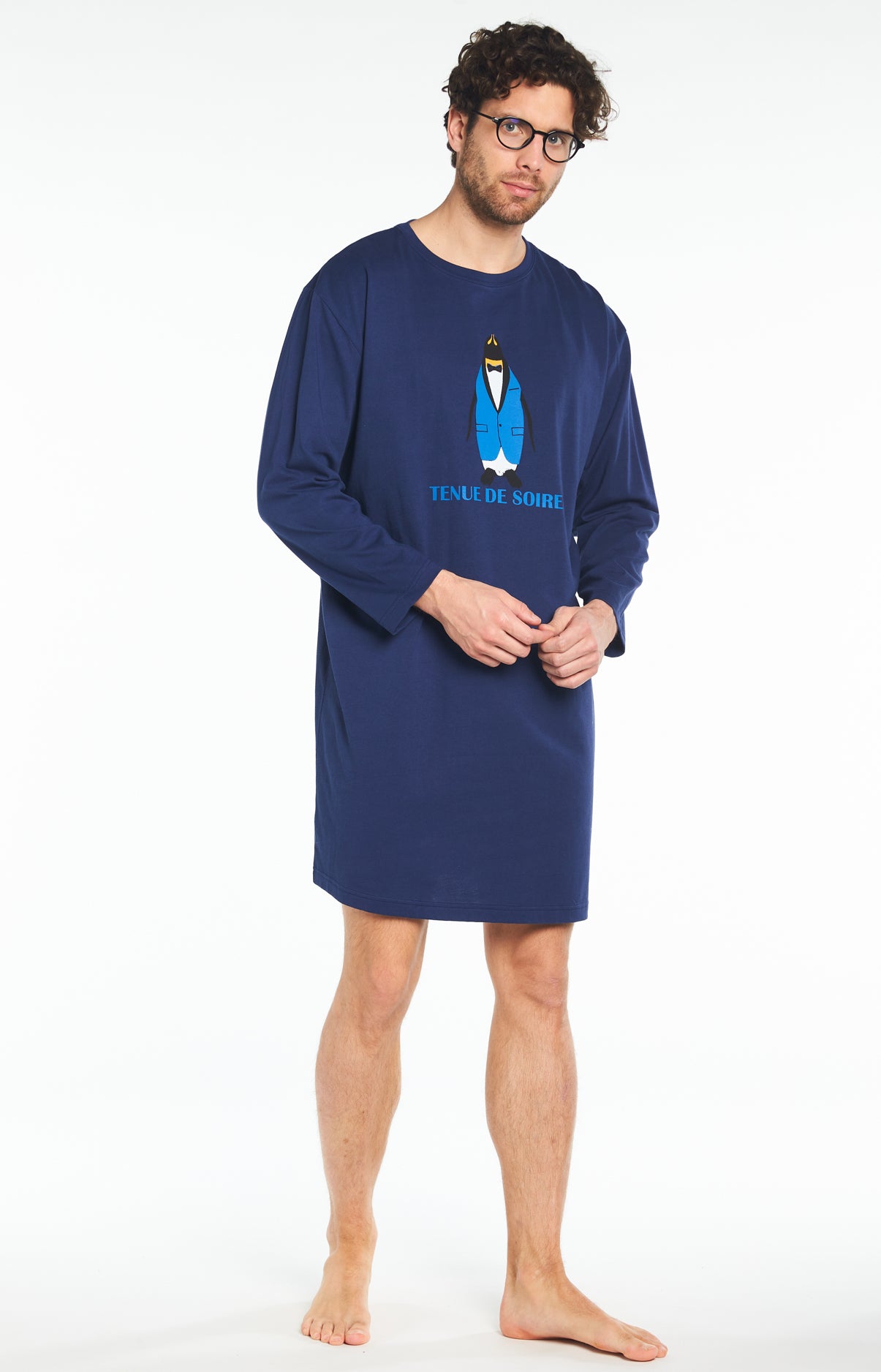 arthur-bob-tenue-de-soir-e-maxi-tee-shirt-marine-tu image 6