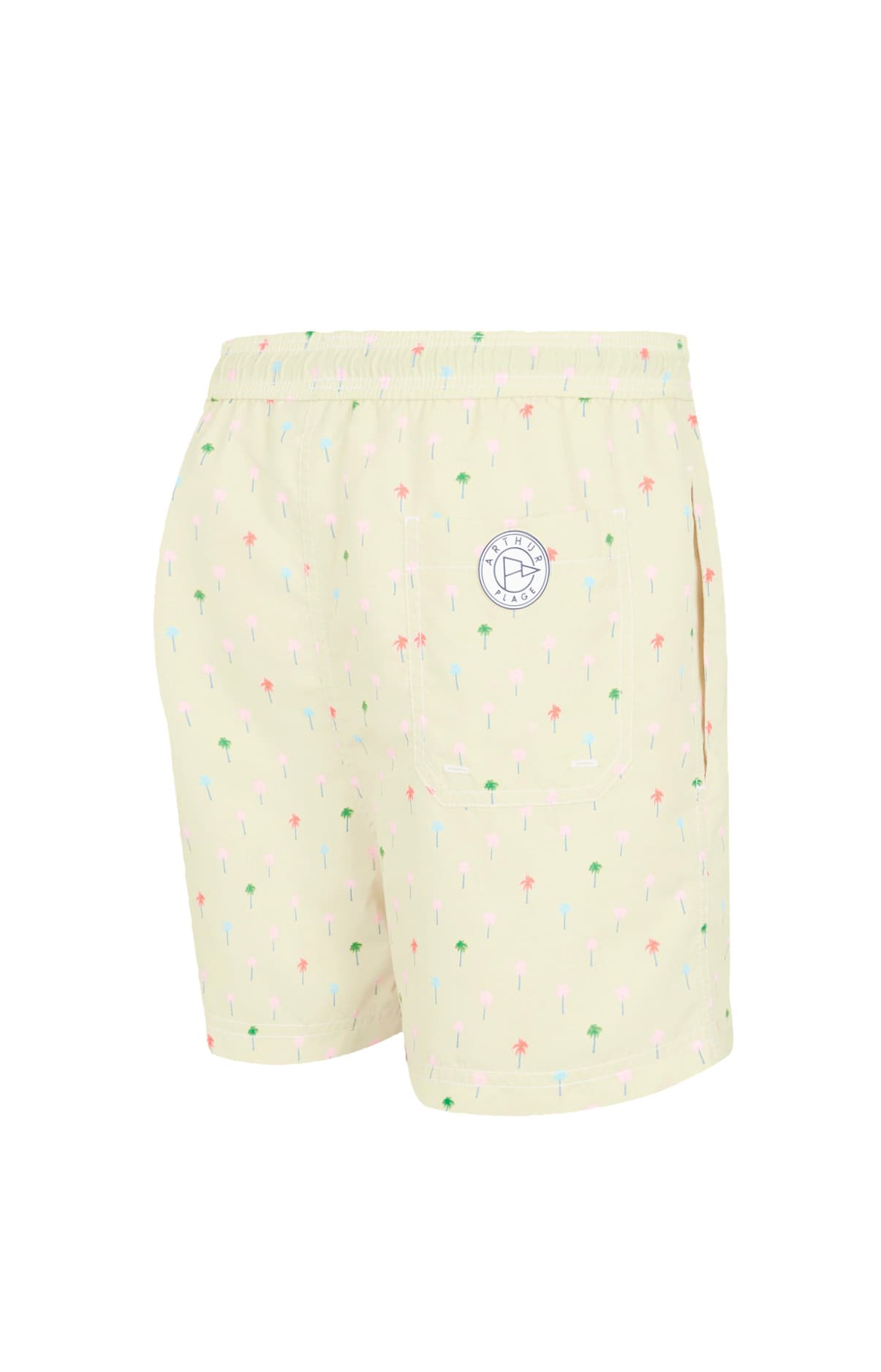 arthur-bob-palmier-jaune-short-de-bain-homme-jaune-recycl image 5