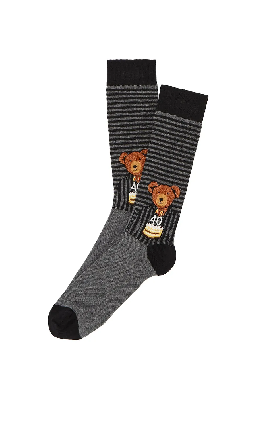 arthur-bob-happy-40-chaussettes-homme-gris-40-46-coton-bio image 1