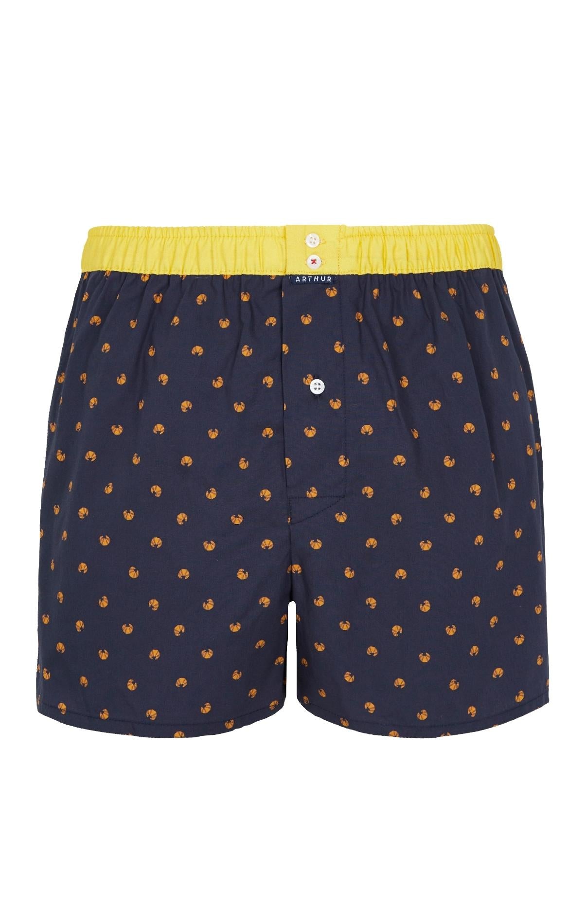 arthur-le-club-1068-cale-on-homme-noir-coton-bio-suspensoir image 3