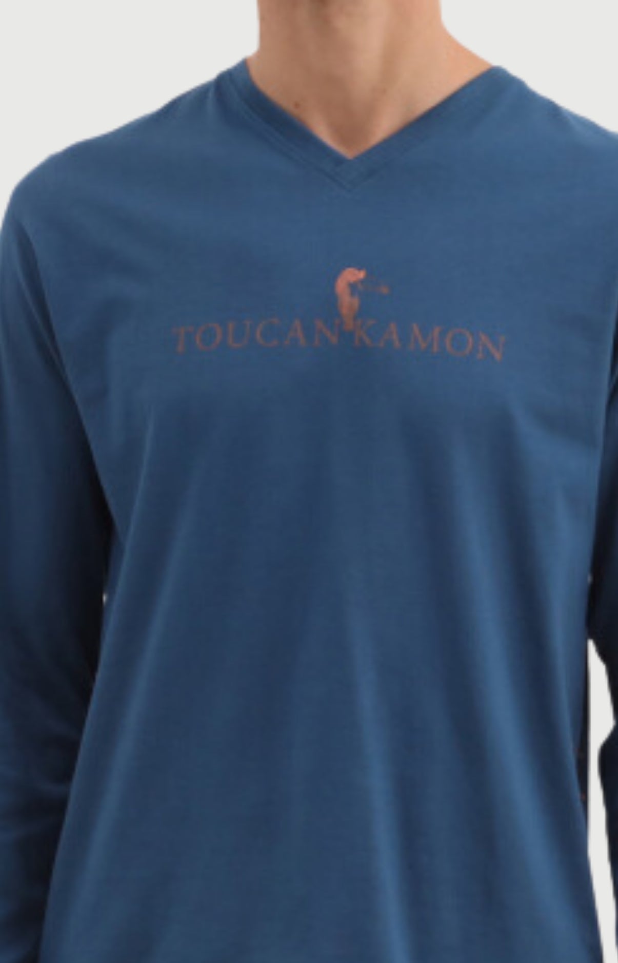 arthur-bob-toucankamon-pyjama-homme-coton-orange image 2