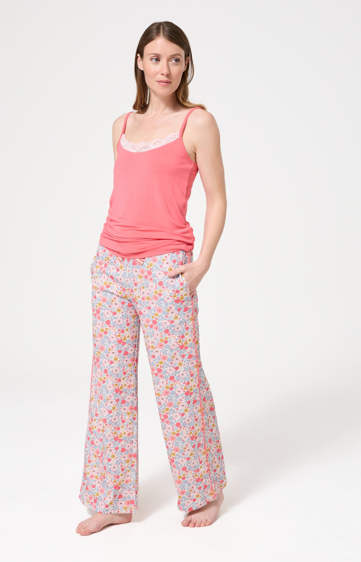 arthur-bob-nina-pantalon-pyjama-coton-bio-multicolore-m image 4