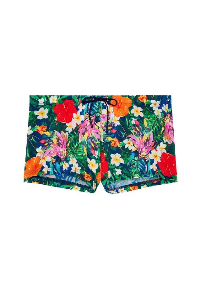 hom-h-fresh-peacock-403176-40p023-short-de-bain-multicolore image 1