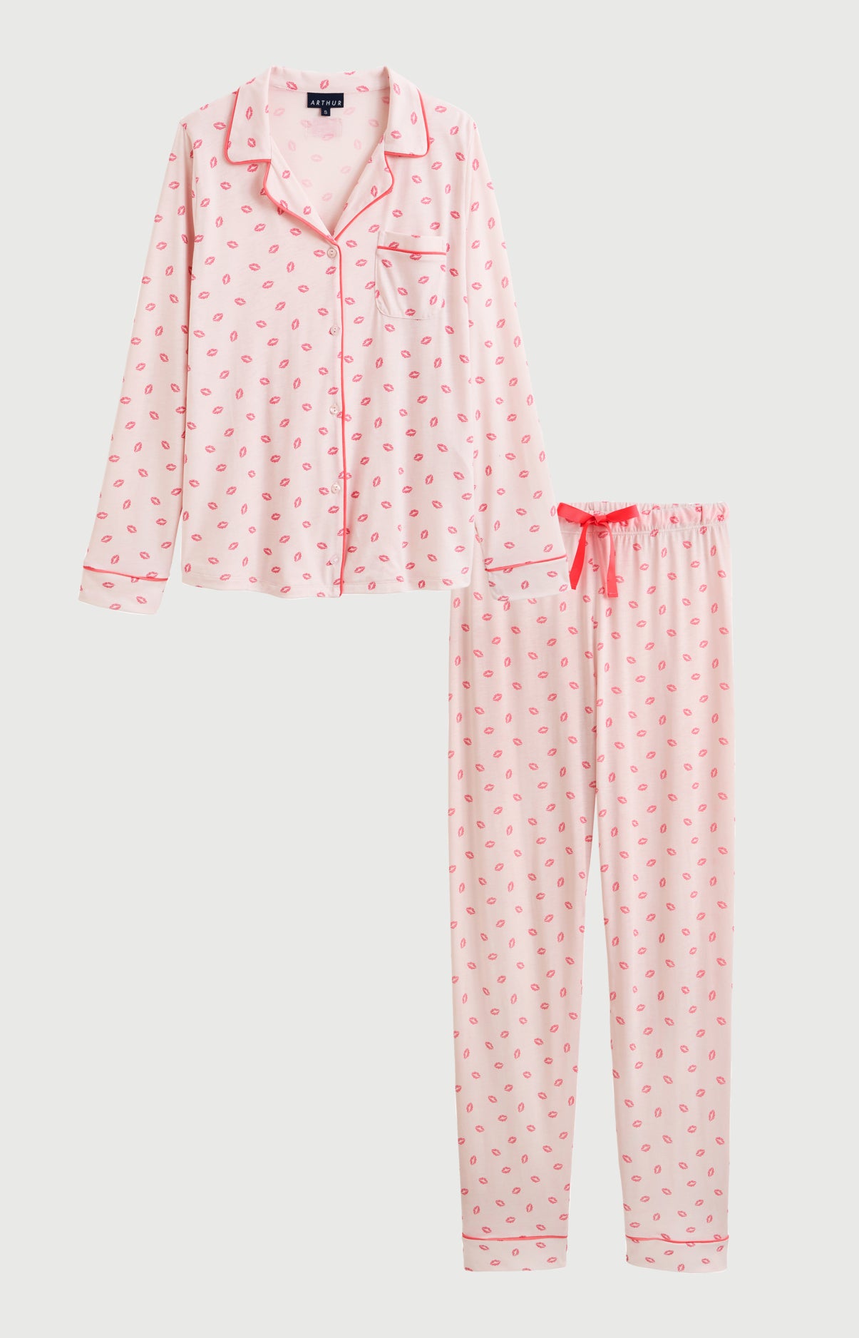 arthur-bob-kiss-pyjama-femme-nude-lyocell-coton image 3