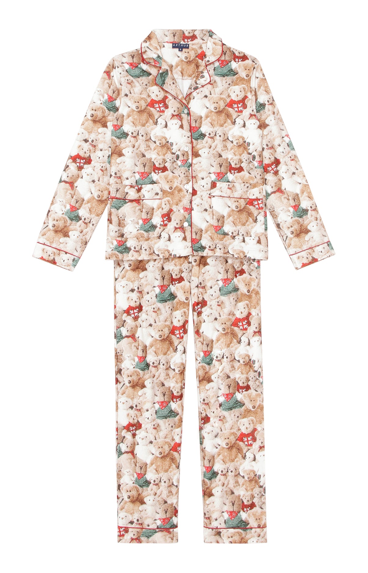 arthur-bob-pyjama-boutonn-madame-teddy-brun-femme image 3