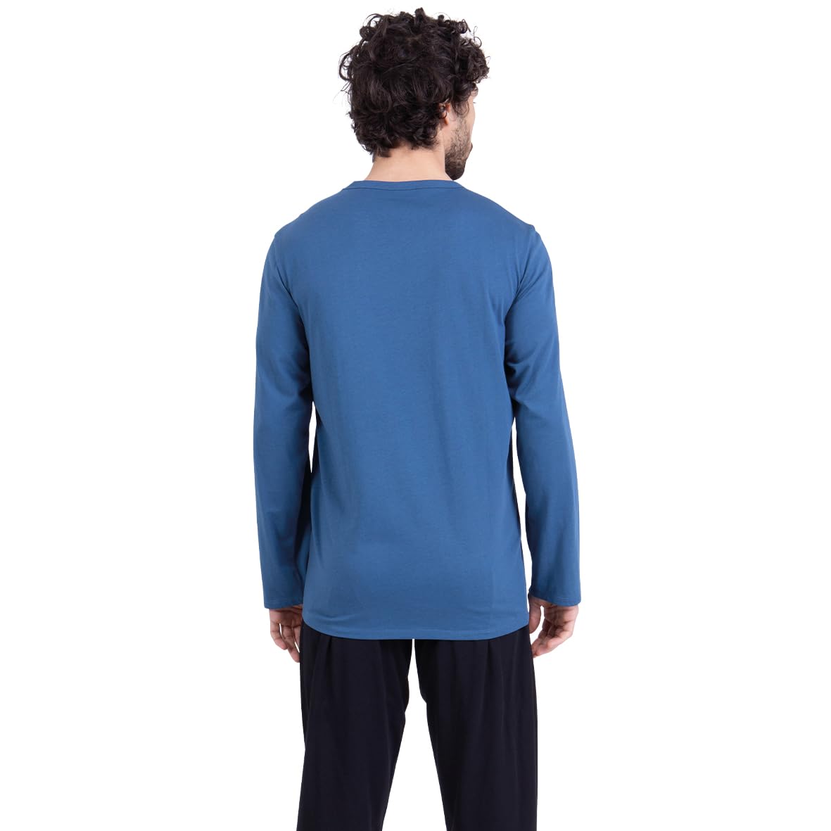 athena-ecopack-pyjama-long-homme-coton-taille-l image 3