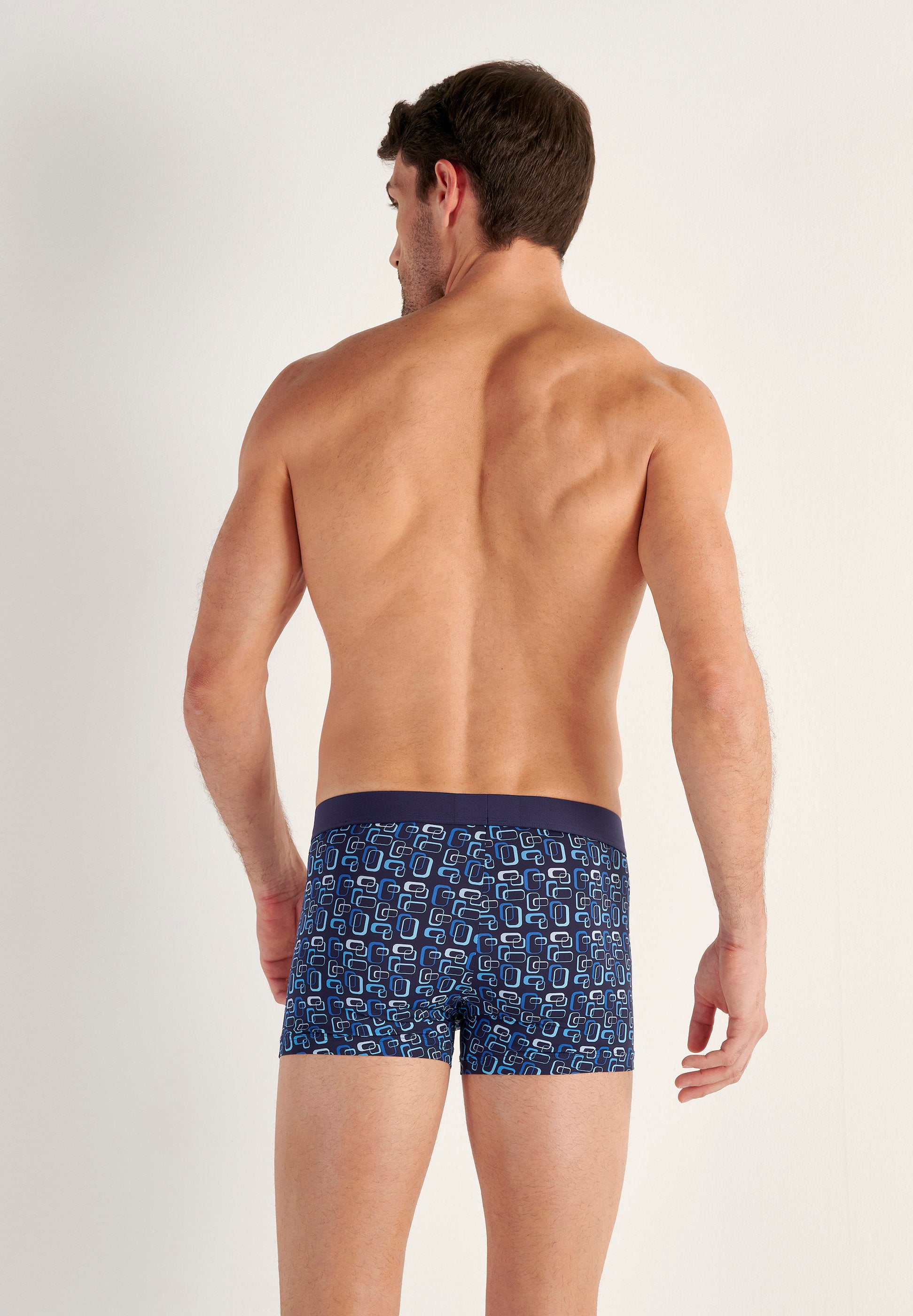 hom-ho1-elvis-boxer-homme-bleu-imprim-microfibre image 3