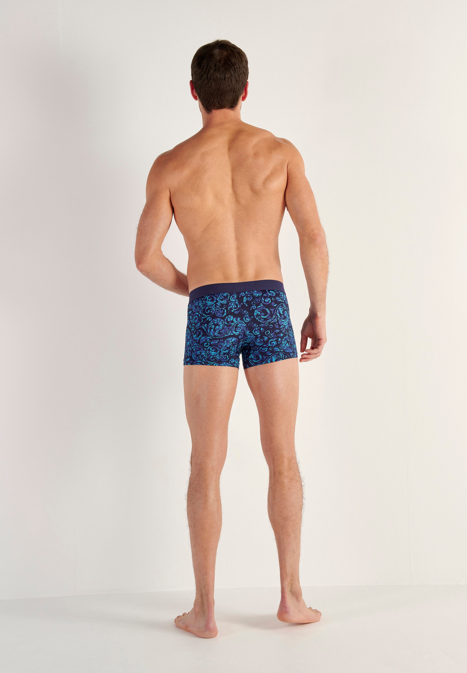 hom-brian-boxer-homme-bleu-imprim-floral-microfibre image 6