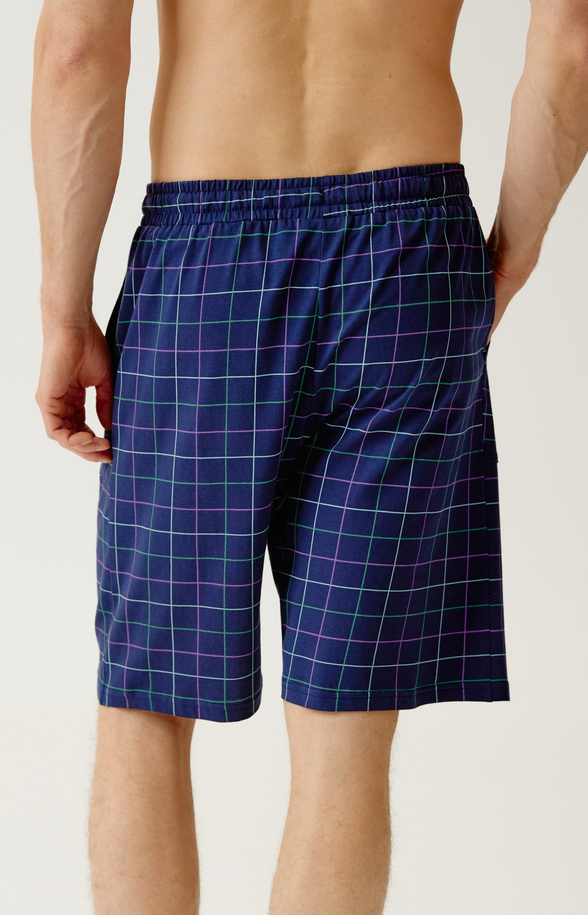 arthur-bob-short-carol-short-homme-coton-bio-marine-l image 6