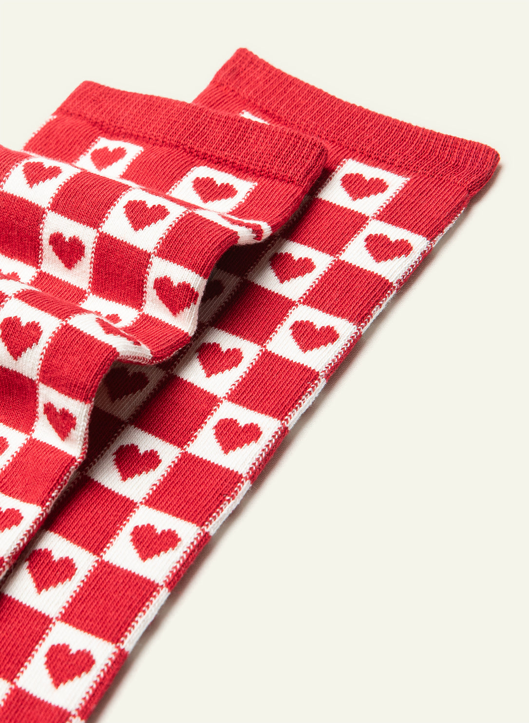 archiduchesse-fantaisie-amour-crois-chaussettes-rouge-36-41 image 4